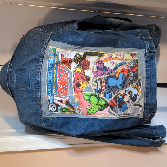 Avengers denim jacket